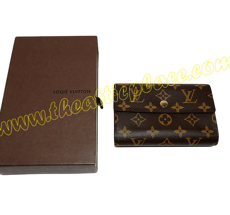Louis Vuitton M60047 Monogram Tresor Wallet -0