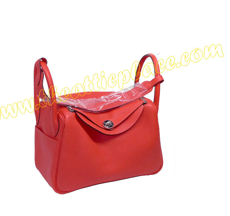 Hermes Lindy 26 Rouge Pivoine Clemence Leather T Stamp Palladium Hardware-0