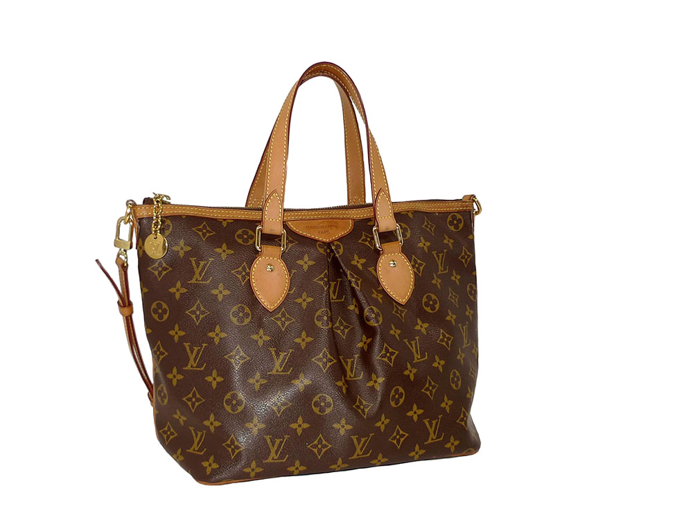 Louis Vuitton M40145 Monogram Palermo PM with Strap (SR2008)-0
