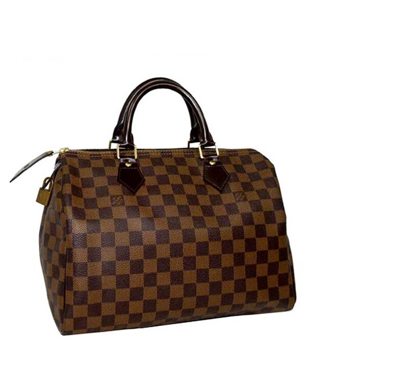Louis Vuitton N41531 Damier Speedy 30 Tote Bag (DU4069)-0