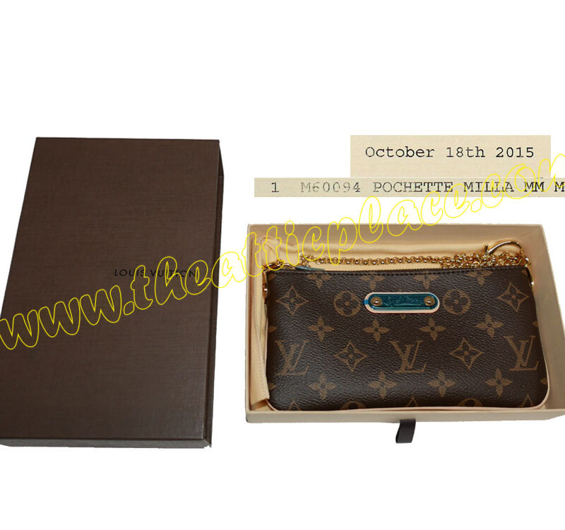 Louis Vuitton M60094 Monogram Pochette Milla MM -0