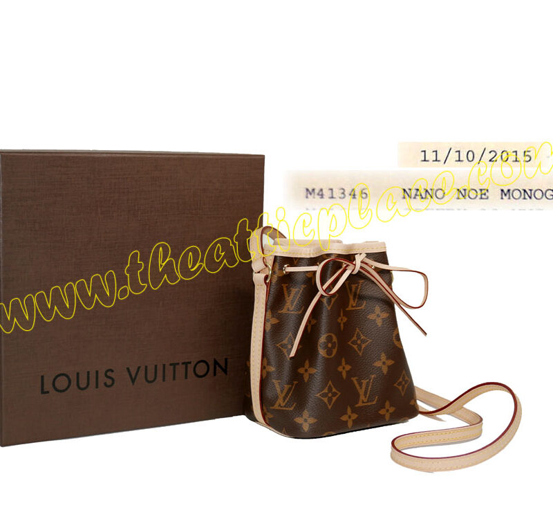 Louis Vuitton Monogram Canvas M41346 Nano Noe Mini Crossbody bag-0