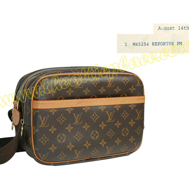 Louis Vuitton M45254 Monogram Reporter PM (RI1152)-0