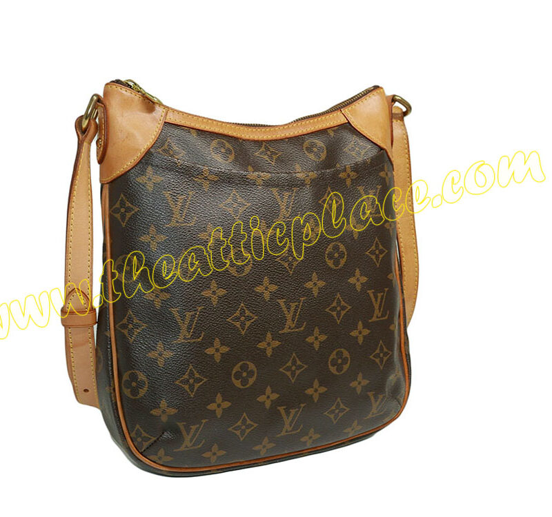Louis Vuitton M56390 Monogram Canvas Odeon PM Reporter/ Messenger Bag-0