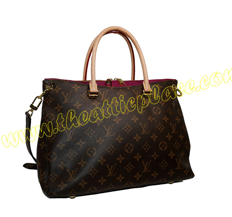 Louis Vuitton Monogram Canvas M40906 Pallas in Aurore Color (CA4173) Bag-0