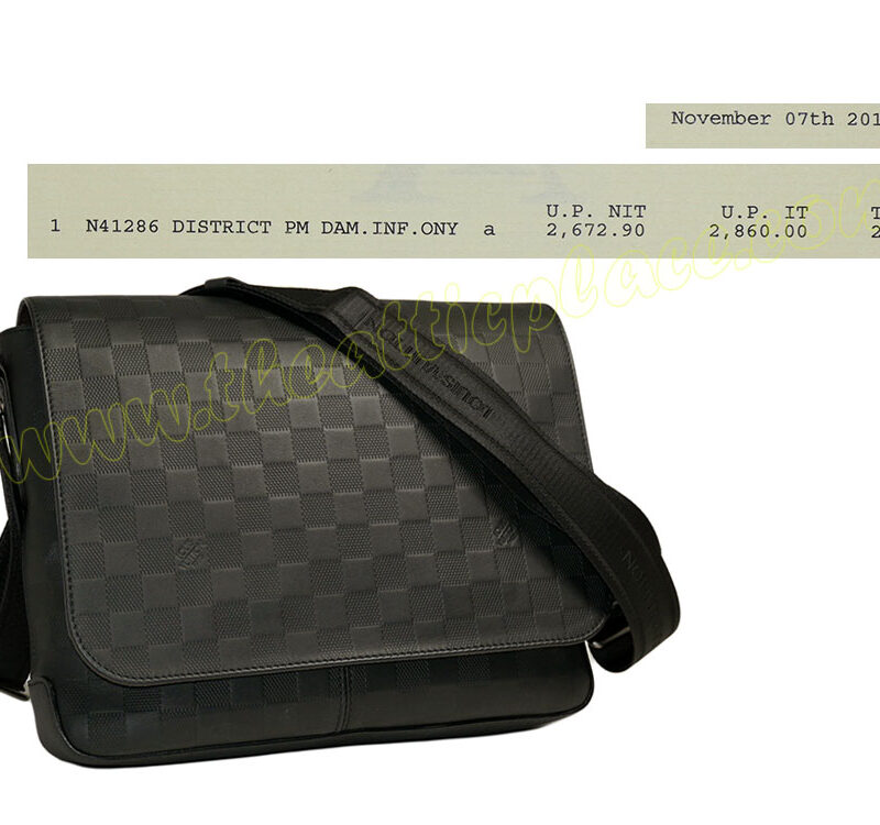 Louis Vuitton N41286 District PM Damier Infini (SP4134)-0