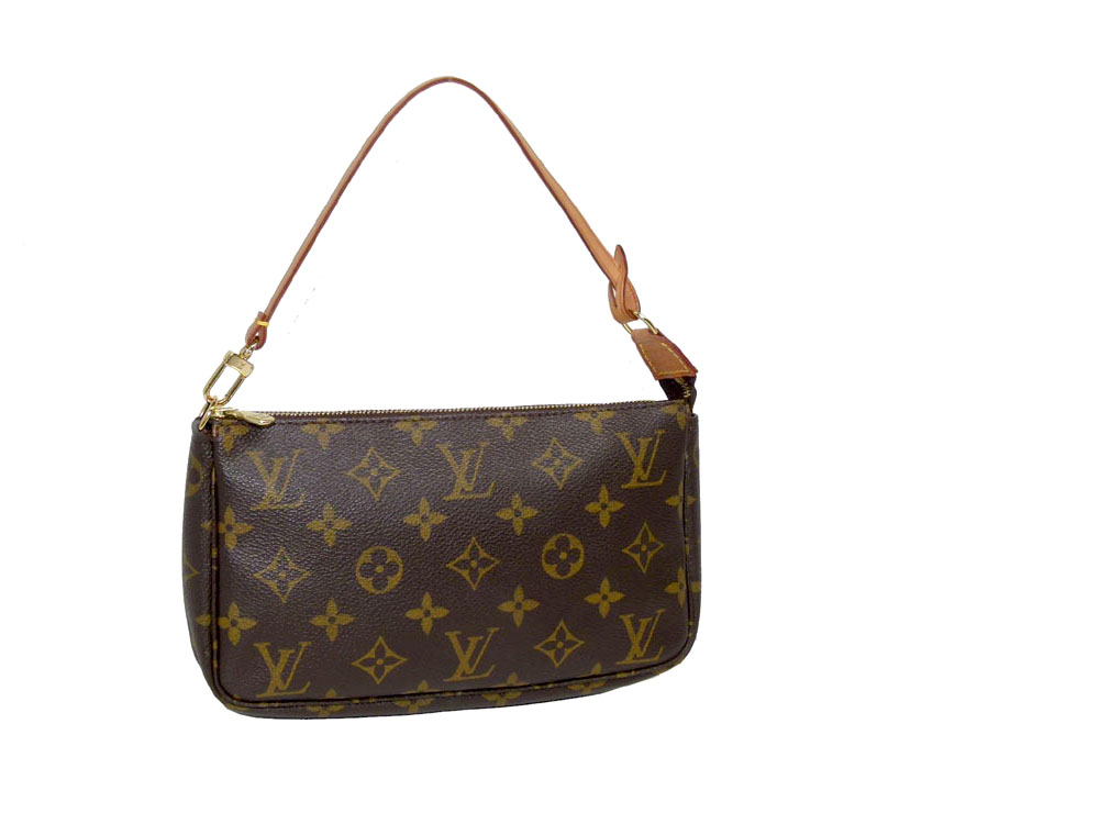 Louis Vuitton M51980 Monogram Canvas Pochette Accessories Pouch (VI0093)-0