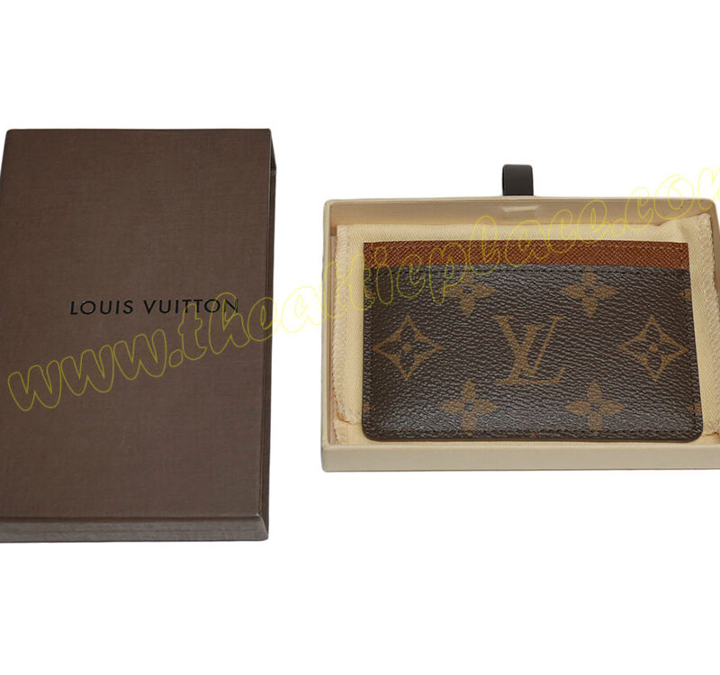 Louis vuitton M61733 Monogram Simply Flat Card Holder-0