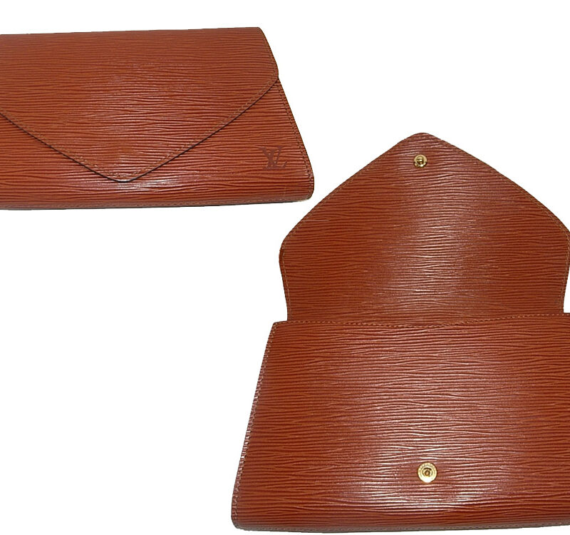 Louis Vuitton M52643 Vintage Epi Fauve Pochette Arts-Deco / Clutch-0