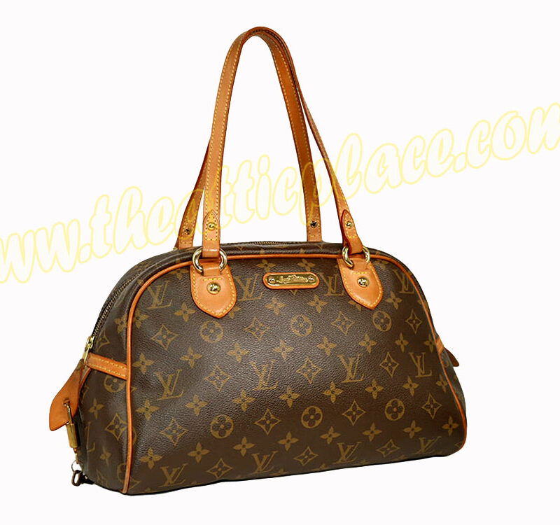 Louis Vuitton M95565 Monogram Canvas Montorgueil PM Shoulder Bag-0
