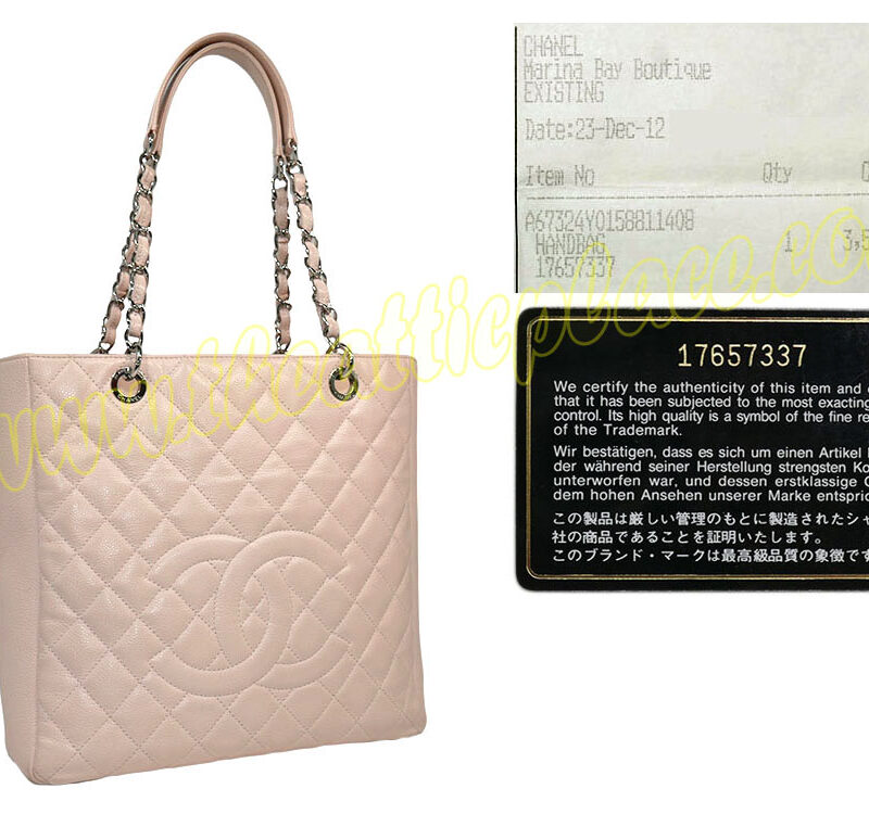 Chanel 17657337 Pink Caviar Petit Shopping Tote XL size Silver Hardware-0