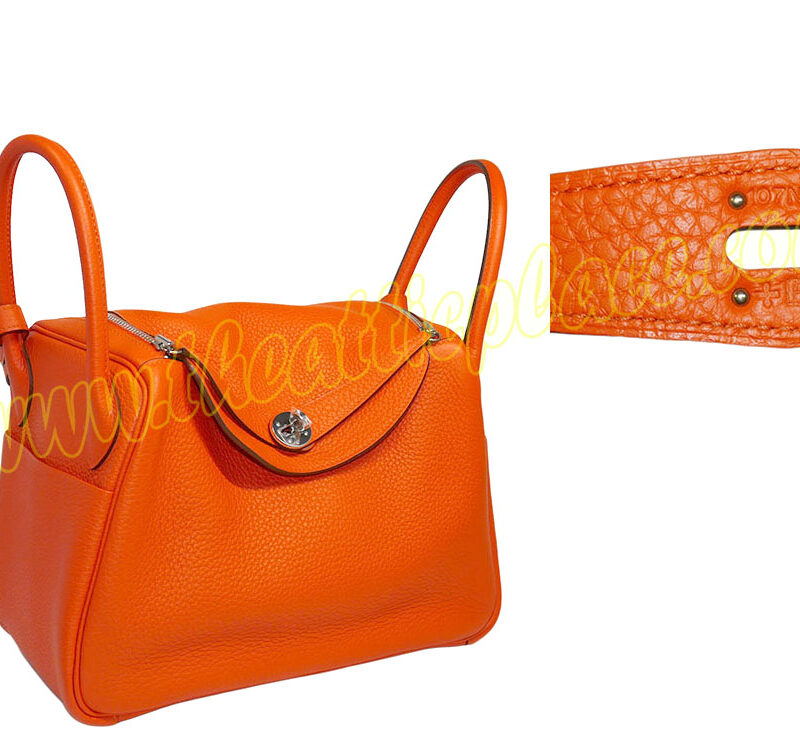 Hermes Lindy 30 Feu Clemence R Stamp Palladium Hardware-0