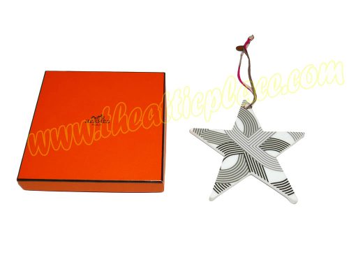Hermes Petit H Limited Edition Porcelain Star Charm bag Charm for Birkin/ Kelly -0