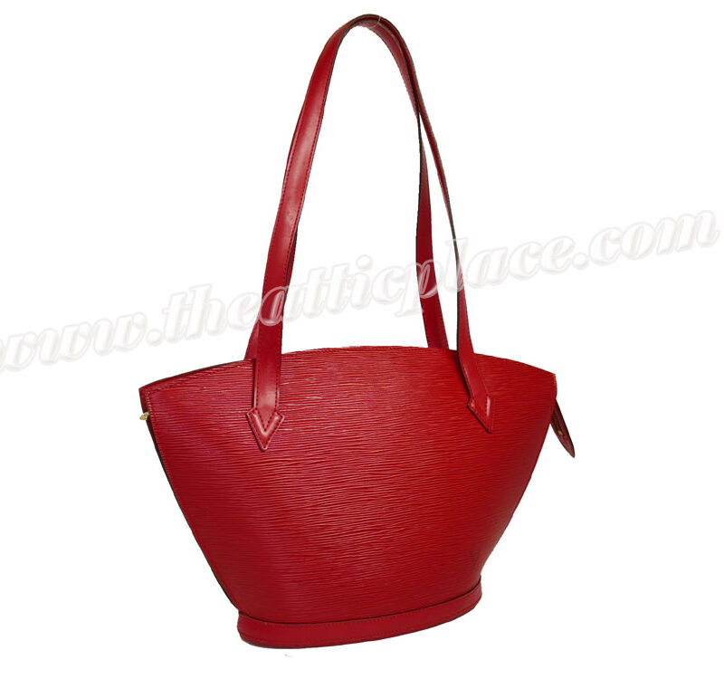 Louis Vuitton Epi Red M52337 Saint Jacques Poignees Longues Tote-0