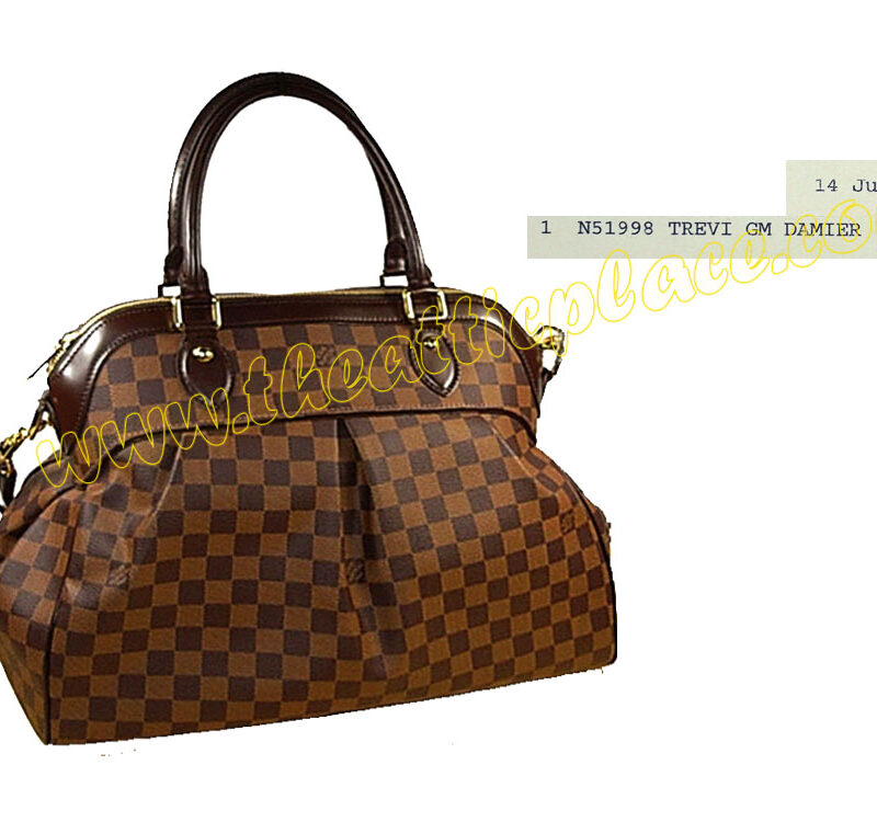 Louis Vuitton N51998 Damier Trevi GM Tote/ Shoulder Bag-0