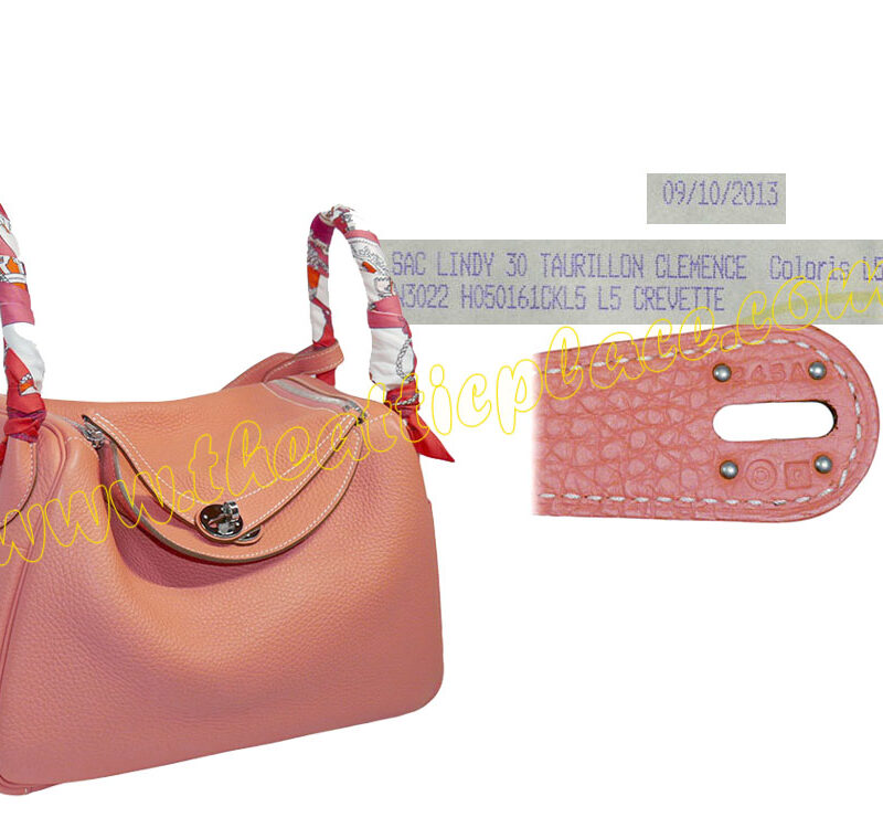Hermes Lindy 30 Clemence Crevette Q Stamp Palladium Hardware-0