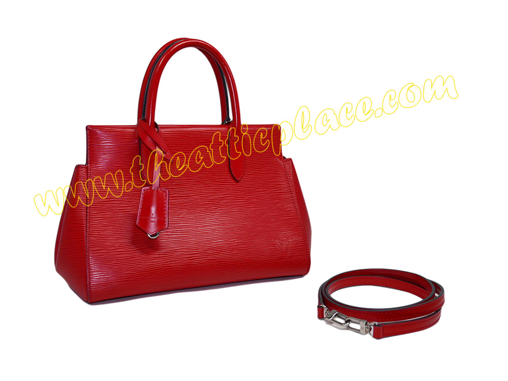 Louis Vuitton M94619 Epi Coquelicot Marly BB 2-Way Bag-0