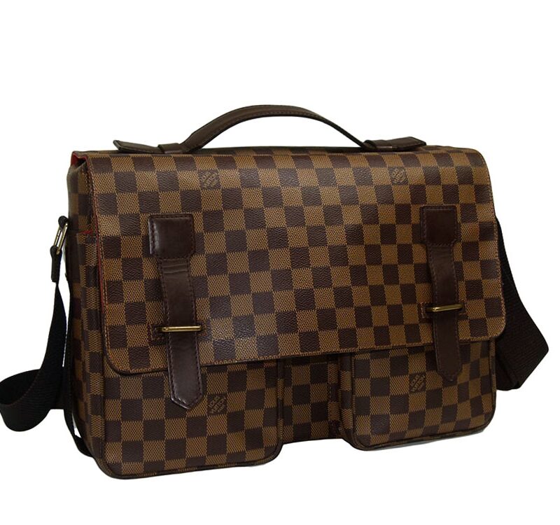 Louis Vuitton Damier Canvas N42270 Broadway Messenger Lugguage Bag-0
