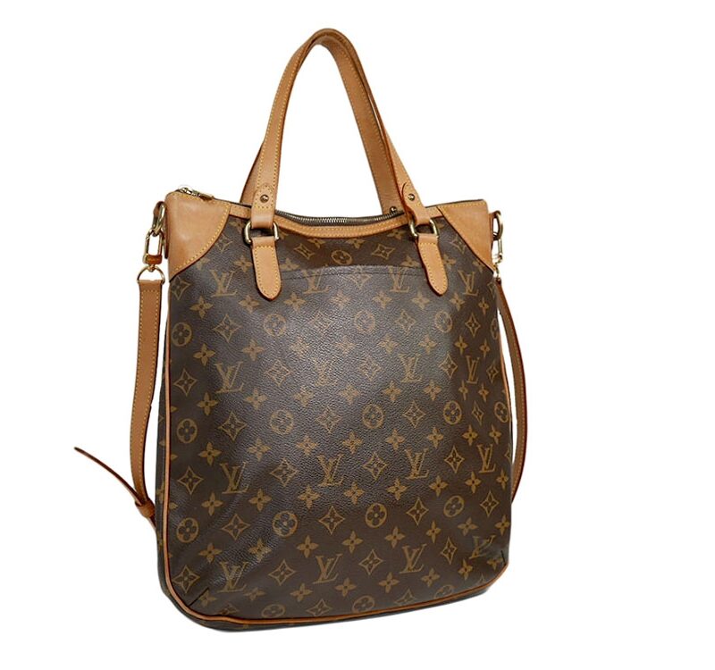 Louis Vuitton M56388 Monogram Canvas Odeon GM Document Tote w Strap-0