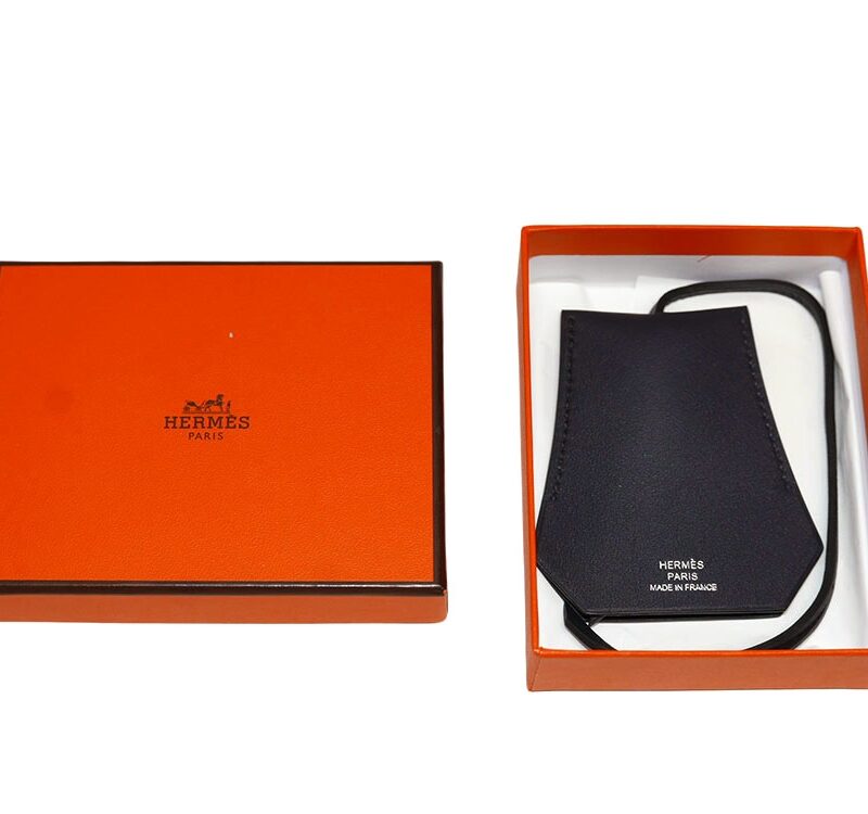 Hermes Clochette Narcisse Black Swift Bell Charm S/S Mirror Clochette Narcisse-0