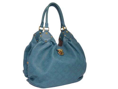 Louis Vuitton M99075 Lagon Monogram Mahina L Hobo Bag-0