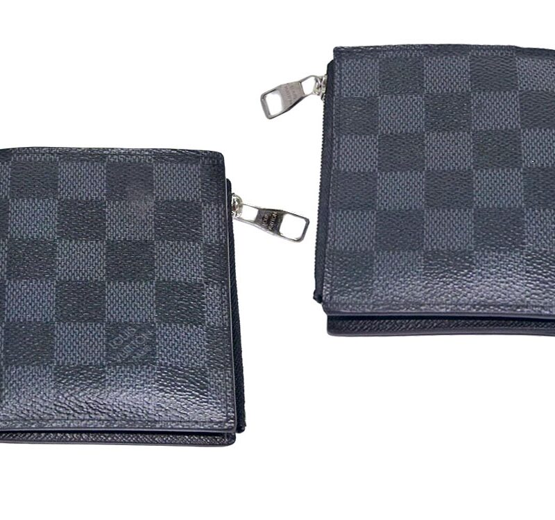 Louis Vuitton Damier Graphite N64021 Smart Wallet (DS7137)-0