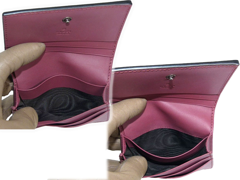 Gucci 368823 Bamboo Classic Blooms Small Top-Handle Bag in Blush Pink with FREE matching Gucci 410088 GG Blooms Card Case-31277
