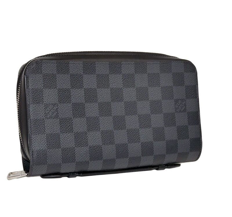 Louis Vuitton N41503 Damier Graphite Zippy XL Long Wallet-0