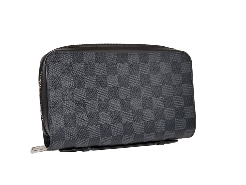 Louis Vuitton N41503 Damier Graphite Zippy XL Long Wallet-0