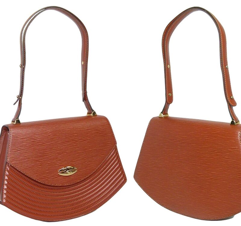 Louis Vuitton M52483 Epi Brown Tilsitt Fauve Kenyan 2-Way Bag-0