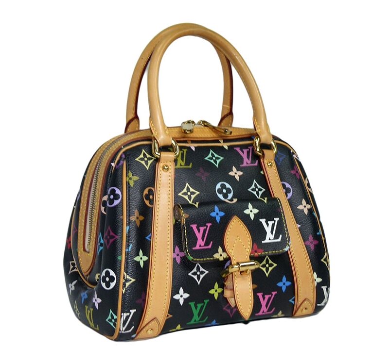 Louis Vuitton M40097 Multicolor Black Priscilla Tote-0