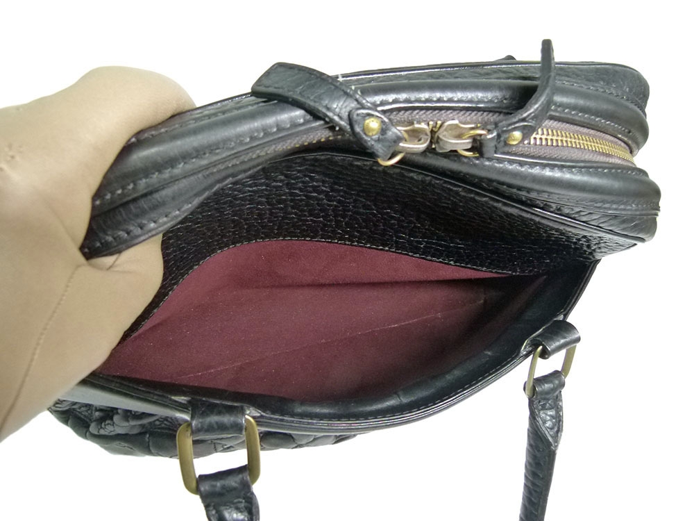 Louis Vuitton Monogram Quilted Lambskin Mizi Vienna GM w Alligator Trim Tote Bag-31189