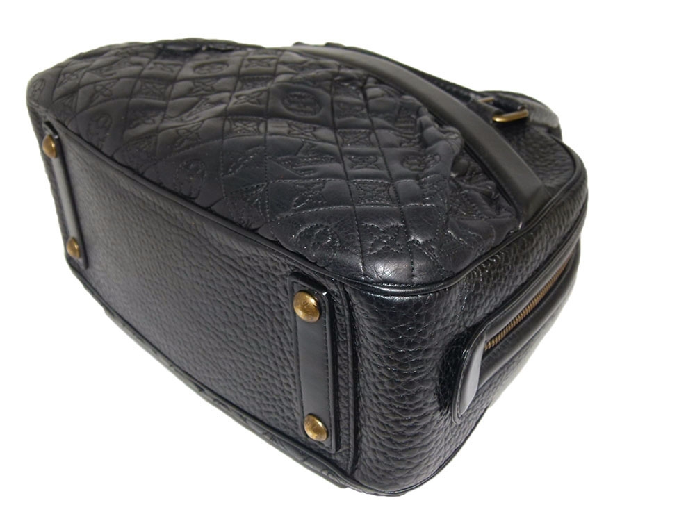 Louis Vuitton Monogram Quilted Lambskin Mizi Vienna GM w Alligator Trim Tote Bag-31194