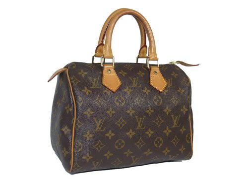 Louis Vuitton M41528 Monogram Canvas Speedy 25 (AA1006)-0