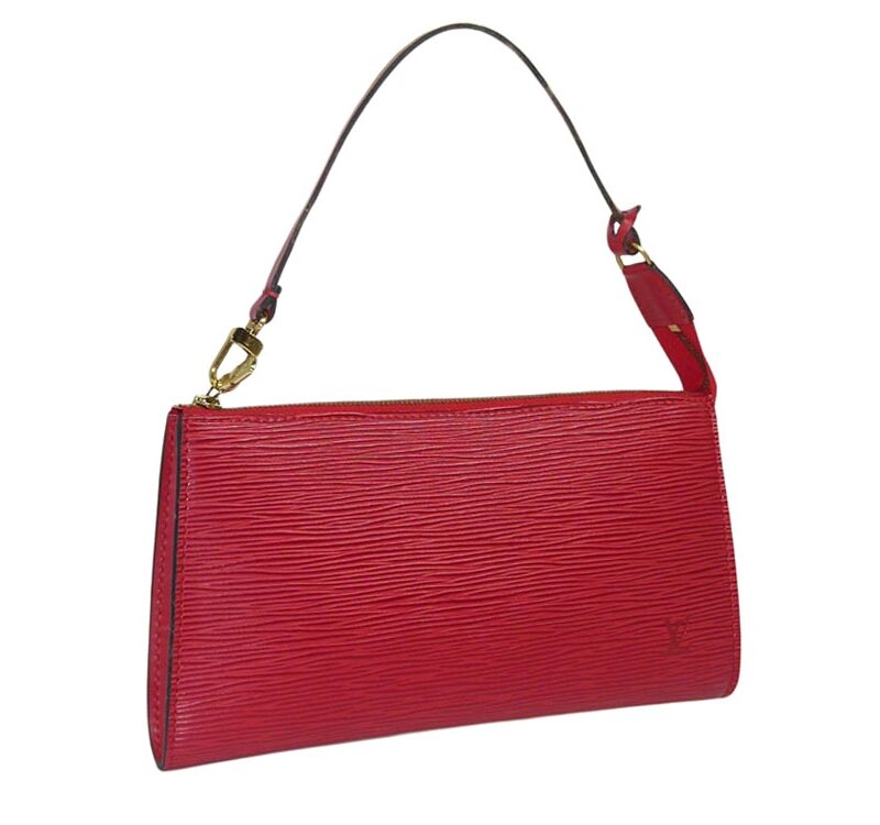 Louis Vuitton M52947 Red Epi Leather Accessories Pouch -0