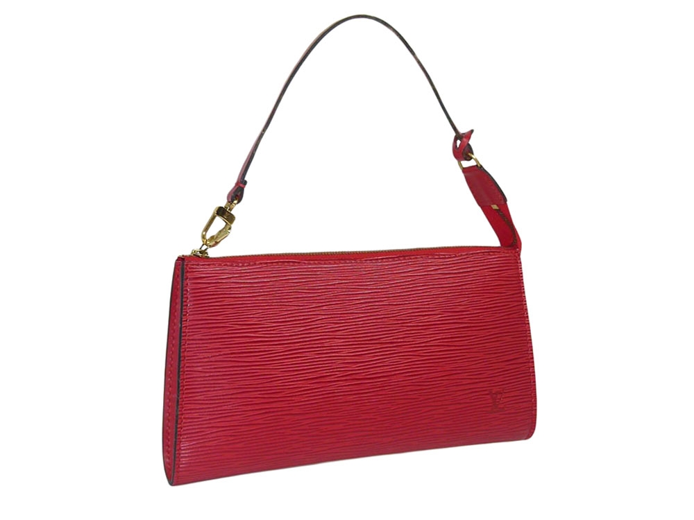 Louis Vuitton M52947 Red Epi Leather Accessories Pouch -0