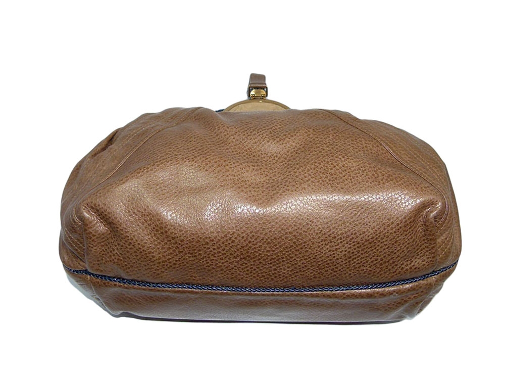 Fendi 8BR511 Blue+Amber Hobo Spy Bag-31626