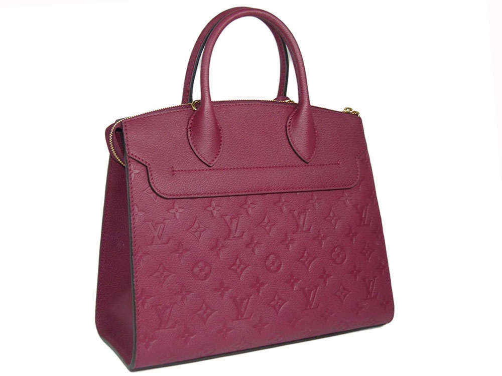 Louis Vuitton M43219 Embossed Empreinte Leather Raisin Pont Neuf MM Document Size -31915