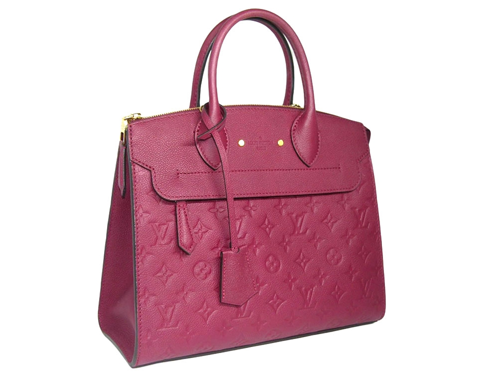 Louis Vuitton M43219 Embossed Empreinte Leather Raisin Pont Neuf MM Document Size -31919