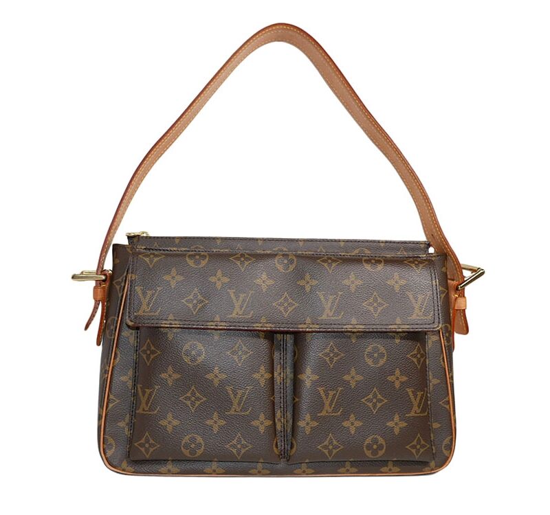 Louis Vuitton M51163 Monogram Viva-Cite GM Document Bag-0