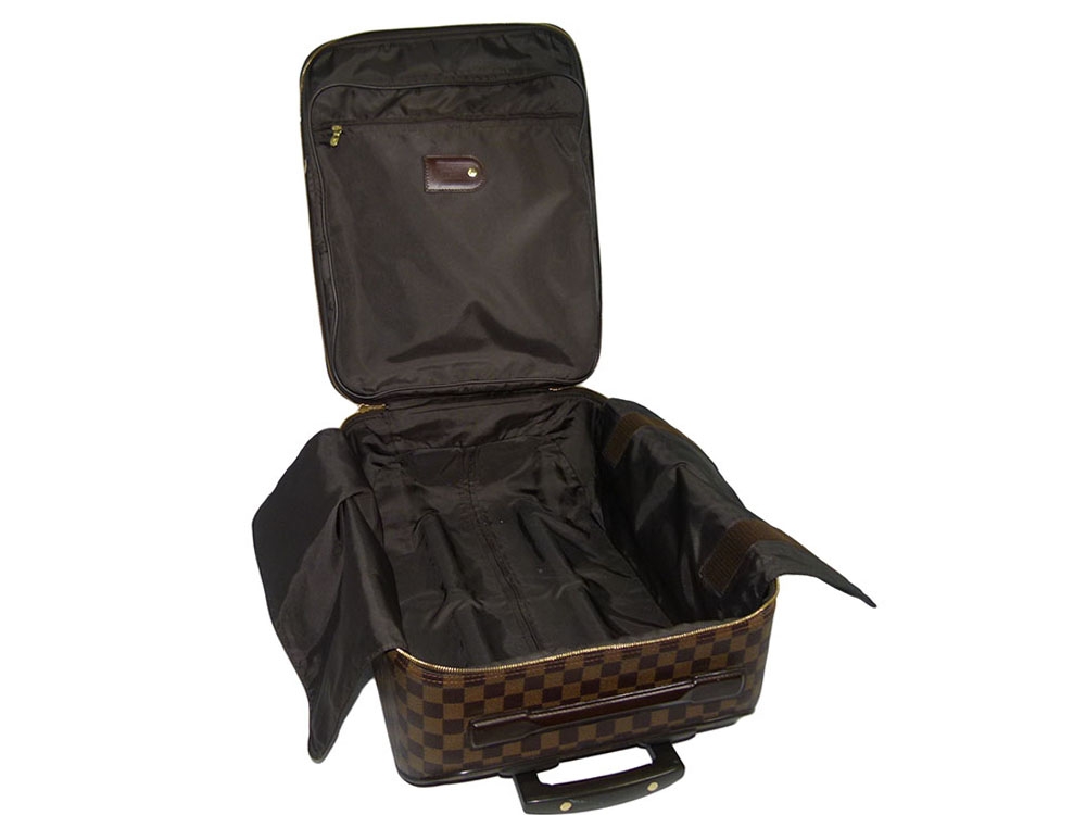Louis Vuitton N23256 Damier Ebene Canvas Pegase 50 Suitcase w Wheels-32147