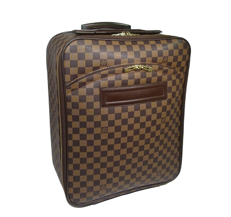 Louis Vuitton N23256 Damier Ebene Canvas Pegase 50 Suitcase w Wheels-0