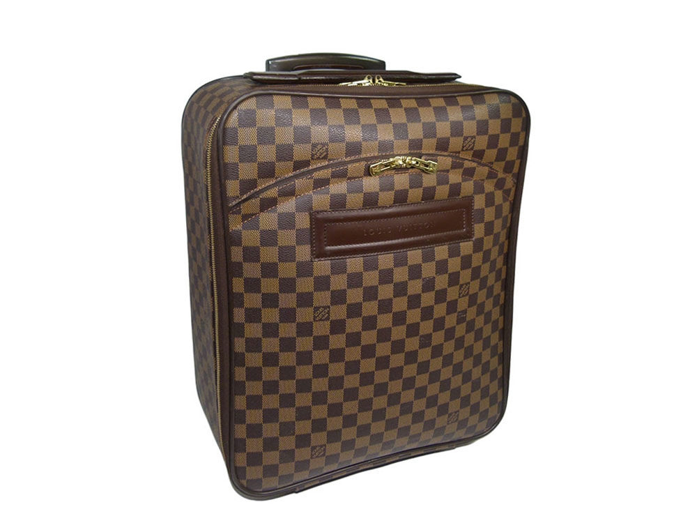 Louis Vuitton N23256 Damier Ebene Canvas Pegase 50 Suitcase w Wheels-32206
