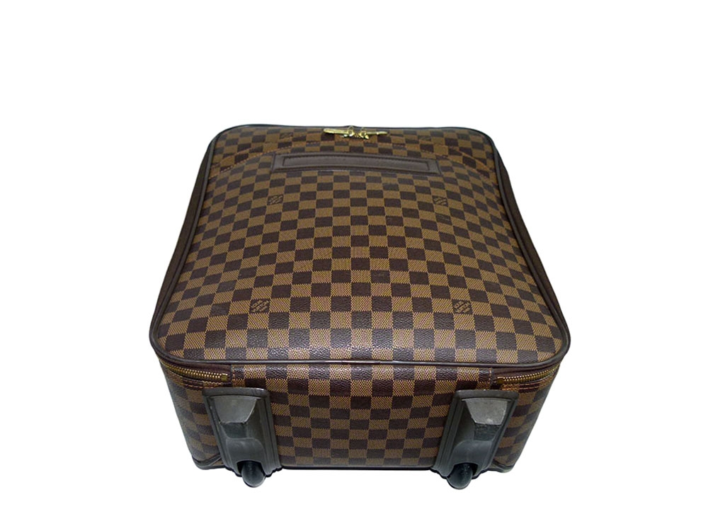 Louis Vuitton N23256 Damier Ebene Canvas Pegase 50 Suitcase w Wheels-32209