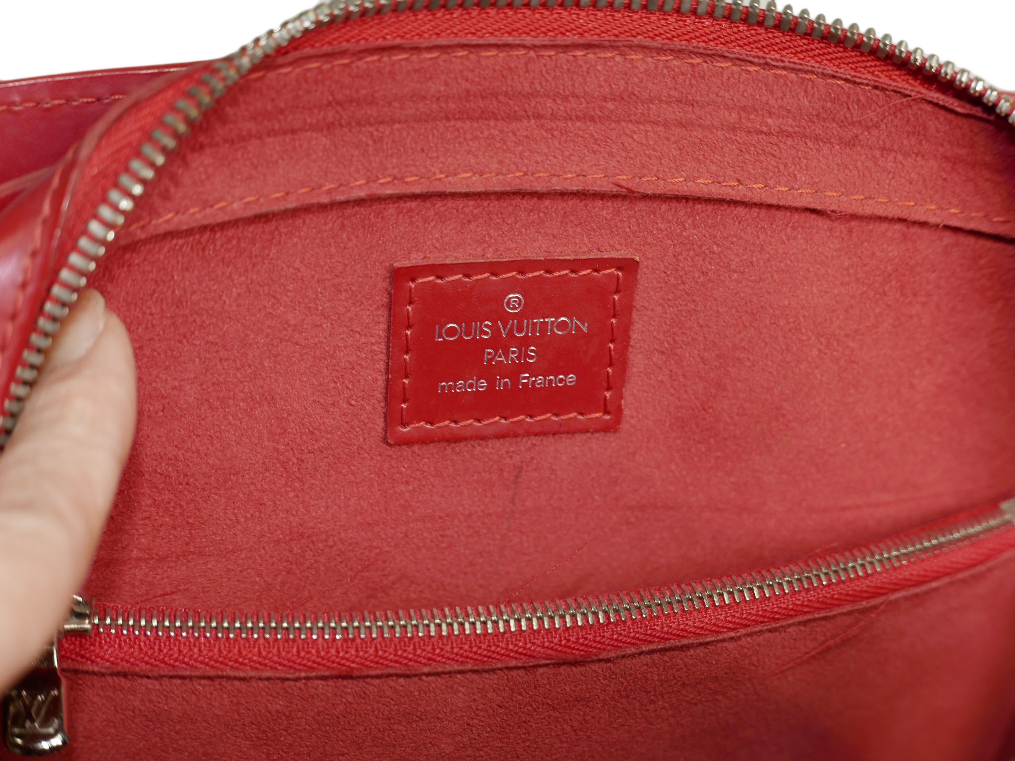 Louis Vuitton M52052 Epi Red Leather Pont Neuf Tote Bag-32335
