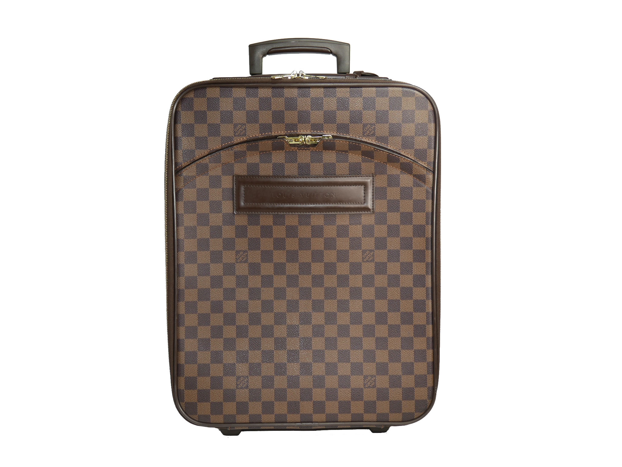 Louis Vuitton N23256 Damier Ebene Canvas Pegase 50 Suitcase w Wheels-0