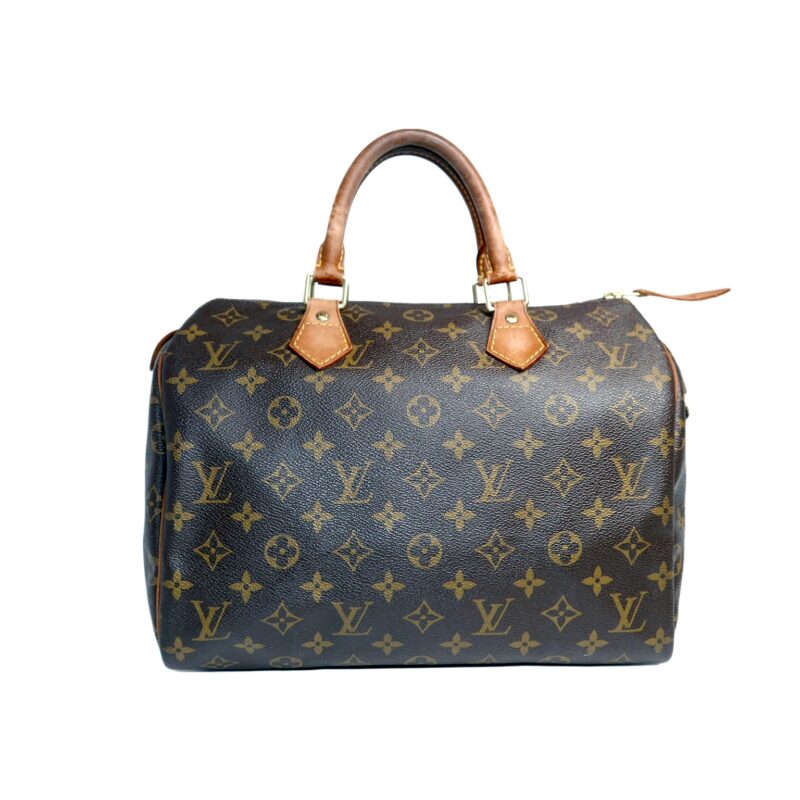 Louis Vuitton M41526 Monogram Canvas Speedy 30 (TR3160)-0