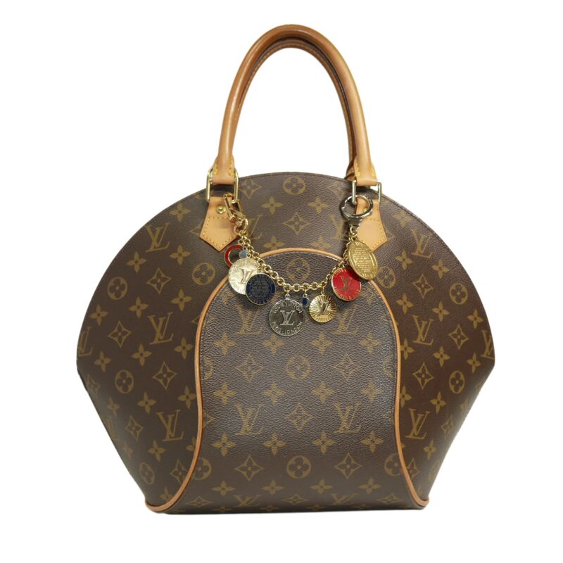 Louis Vuitton M51126 Monogram Canvas Ellipse MM (TH1008) Top Handle Bag -0