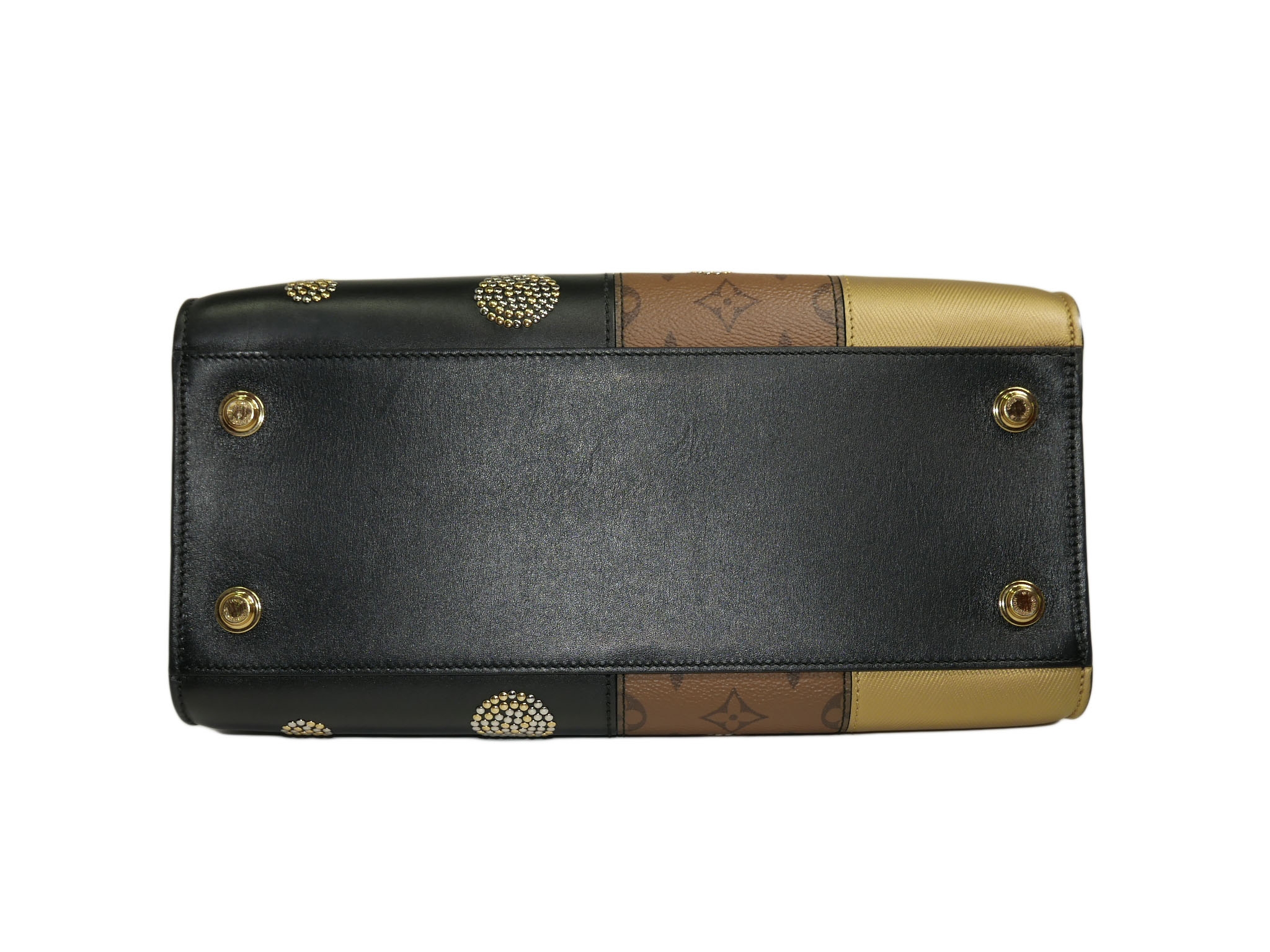 Limited Collection ! Louis Vuitton M43406 Steamer MM Reverse Business Bag with Strap -32855