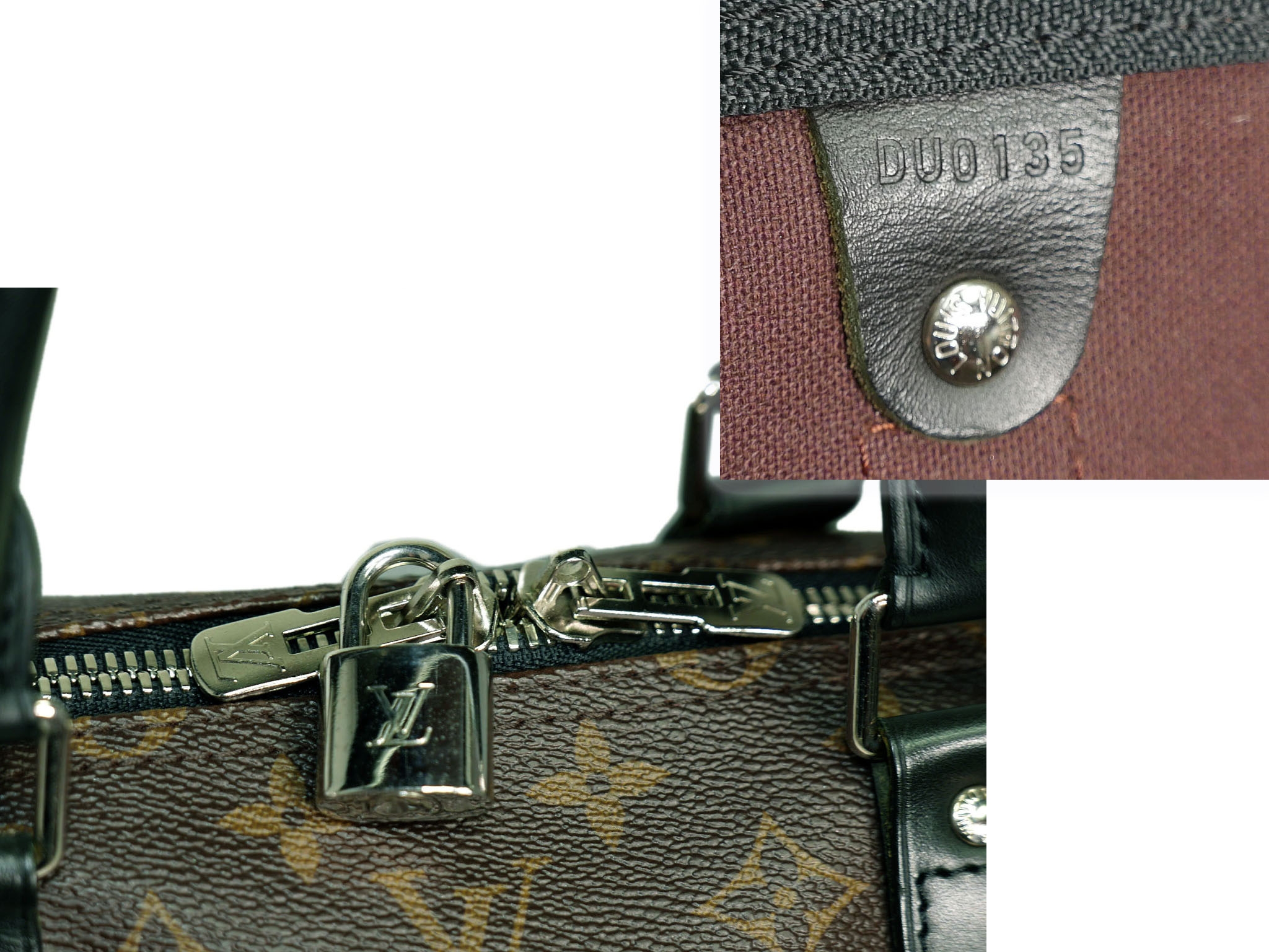 Louis Vuitton M56714 Monogram Macassar Canvas KEEPALL BANDOULIÈRE 55 Travel Luggage -33310